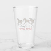 Verre Cheval Lover (Dos)