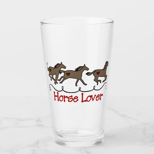 Verre Cheval Lover (Devant)
