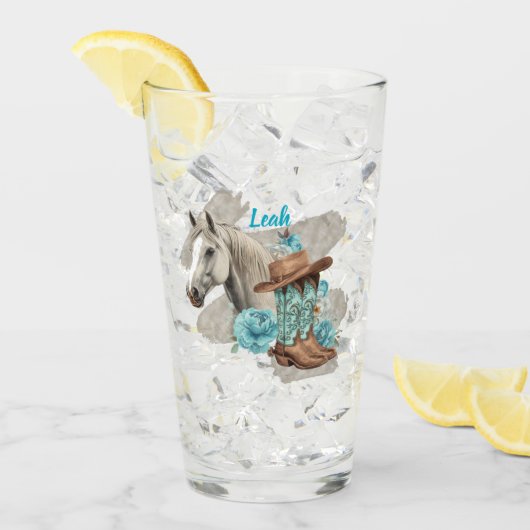 Verre Cheval occidental (Devant glace)