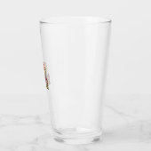 Verre Cheval & Travail Social Retro Sunset Vector Design (Gauche)