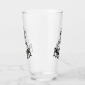 Verre Chevalier d'échecs avec épée (Droite)