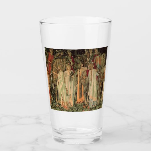 Verre Chevaliers médiévaux de la Table Ronde (Devant)