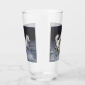 Verre Chevaux à lancer l'oreiller (Droite)
