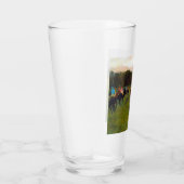 Verre Chevaux de course Edgar Degas à Longchamp (Droite)