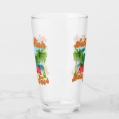 Verre Cheveux salés, orteils de sable | Camion Tropical (Gauche)