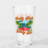 Verre Cheveux salés, orteils de sable | Camion Tropical (Devant)