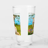 Verre Chèvre Heureuse (Gauche)