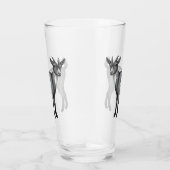 Verre Chèvre tachetée gris mou (Droite)