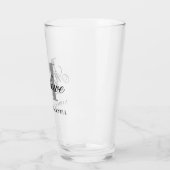 Verre Chic Monogramme Gris Noir (Gauche)