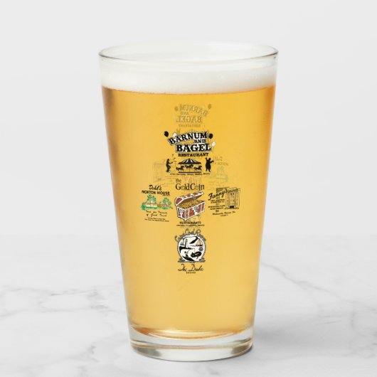 Verre ChicagoTopic Design 5-Restaurants (Devant (rempli))