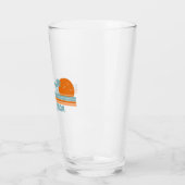 Verre Chic's Beach Virginia Sun Palm Trees (Gauche)