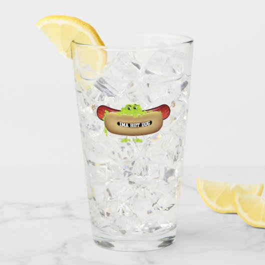 VERRE CHIEN CHAUD (Devant glace)
