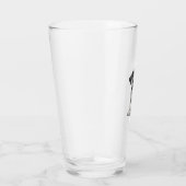 Verre Chien chiot dalmate Premium Scoop (Droite)