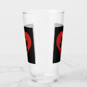 Verre Chien de chat Empreinte de patte (Gauche)