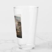 Verre Chien de pointer espagnol (par George Stubbs) (Gauche)