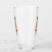 Verre Chien du Labrador jaune rouge renard (Gauche)