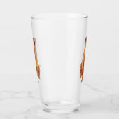 Verre Chien du Labrador jaune rouge renard (Droite)