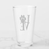 Verre Chiens Aiment Chiens (Dos)