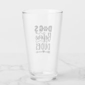 Verre Chiens avant les mecs (Dos)