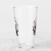 Verre Chiens de chasse, Chiens de pistolet, saison de ch (Gauche)