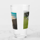 Verre Chiens en jeu, à deux côtés, (Gauche)