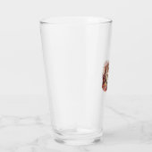 Verre Chihuahua cool joue de la guitare classique (Droite)
