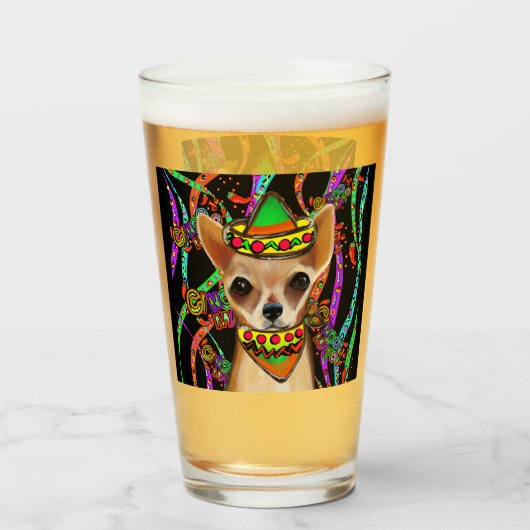 Verre Chihuahua Mexique (Devant (rempli))