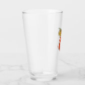 Verre Chili épicé drôle sur feu (Droite)