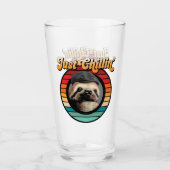 Verre Chillin' Sloth (Devant)
