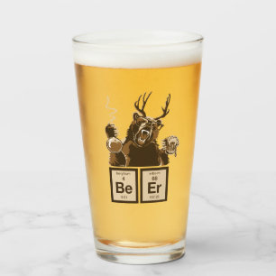 Verre Chimie bière découverte par l'ours