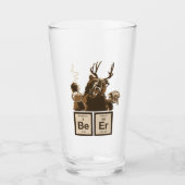 Verre Chimie bière découverte par l'ours (Devant)