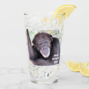 Verre Chimp de l'ancien bloc Tumbler / Shaker Glass