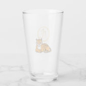 Verre Chinois lunaire Nouvel An Tiger zodiac chanceux (Dos)