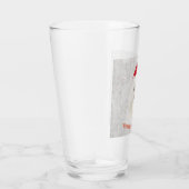 Verre Chiot maltais de Noël (Droite)