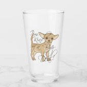 Verre Chiwawa je suis un peu un chien d'affaire (Devant)