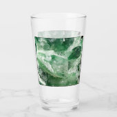 Verre Chlorite Quartz Rock Crystal Cluster (Dos)