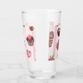 Verre Choco Heart Valentine's Glass Cup (Droite)