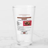 Verre Chocolat Cherry Marshmallow Fudge Sur Une Plaque (Dos)