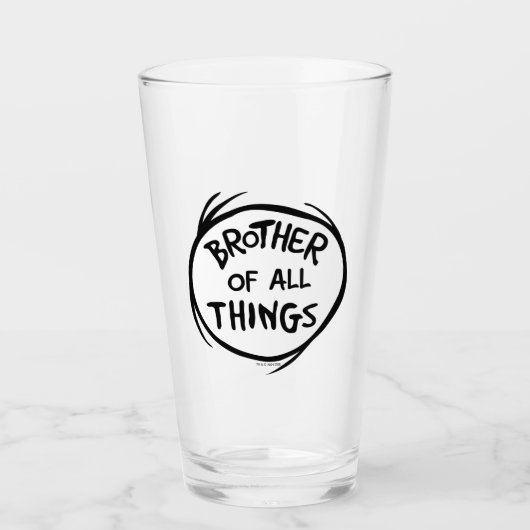 Verre Chose Une Chose Deux - Frère de toutes choses (Devant)