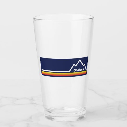 Verre Choteau Montana (Devant)