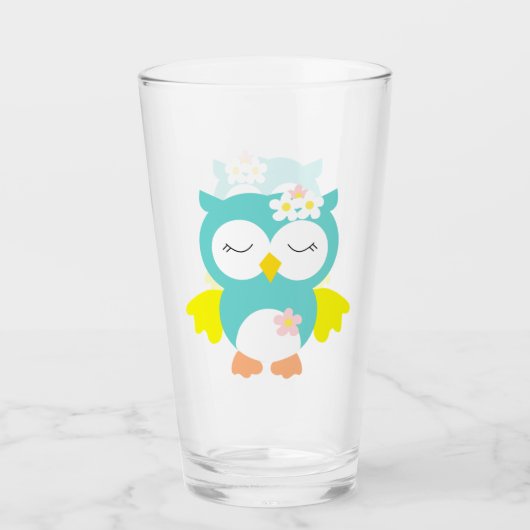 Verre chouette (Devant)