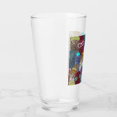 Verre Chouette dans la couronne (Droite)