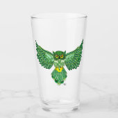 Verre Chouette de vol Celtic Green (Devant)