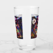 Verre Chouette florale impressionniste de Whimsical Pers (Gauche)