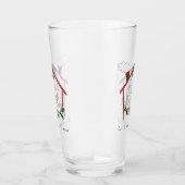 Verre Chouette Noël Mignonne Vacances amusantes (Droite)