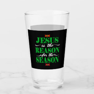 Verre Christian Christmas Toxits Jésus Is The Reason For