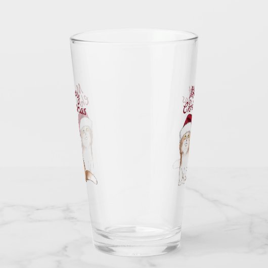 Verre Christmas Cat (Droite)