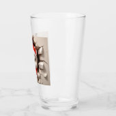 Verre Christmas Cat 3D (Gauche)