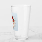 Verre Christmas Cat 3D (Gauche)