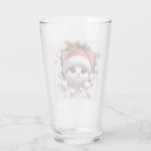 Verre Christmas Cat 3D (Dos)